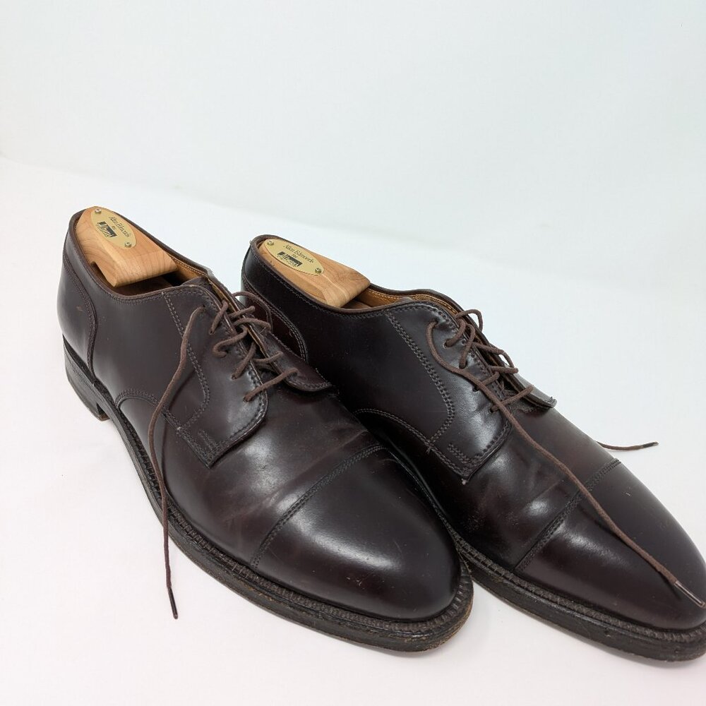 Alden Men's Brown Genuine Leather Shoes Size 8.5
